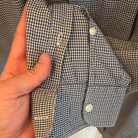 Z. Zenga Men's Black, Navy and White Checkered Shirt - Picture 11 of 12
